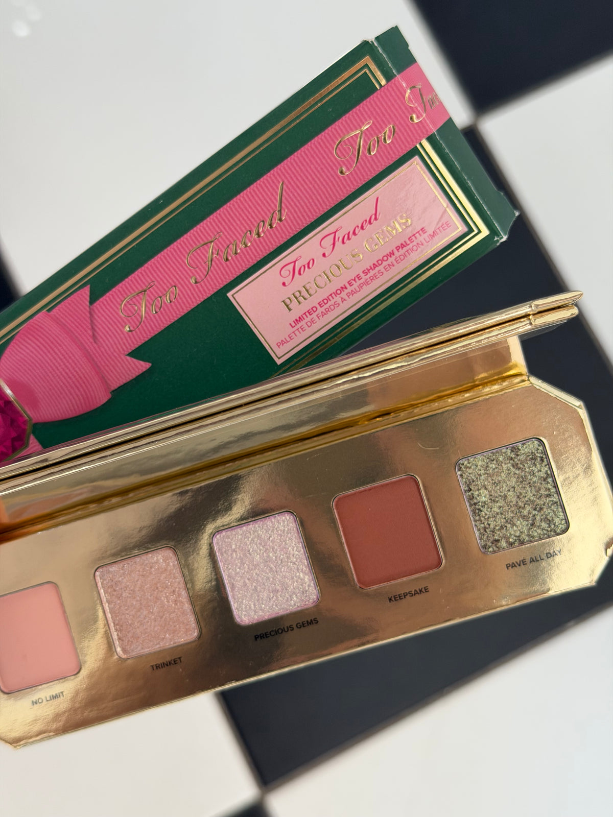 TOO FACED Precious Gems Eye Shadow Palette
Limited Edition Ready-To-Gift Holiday Palette