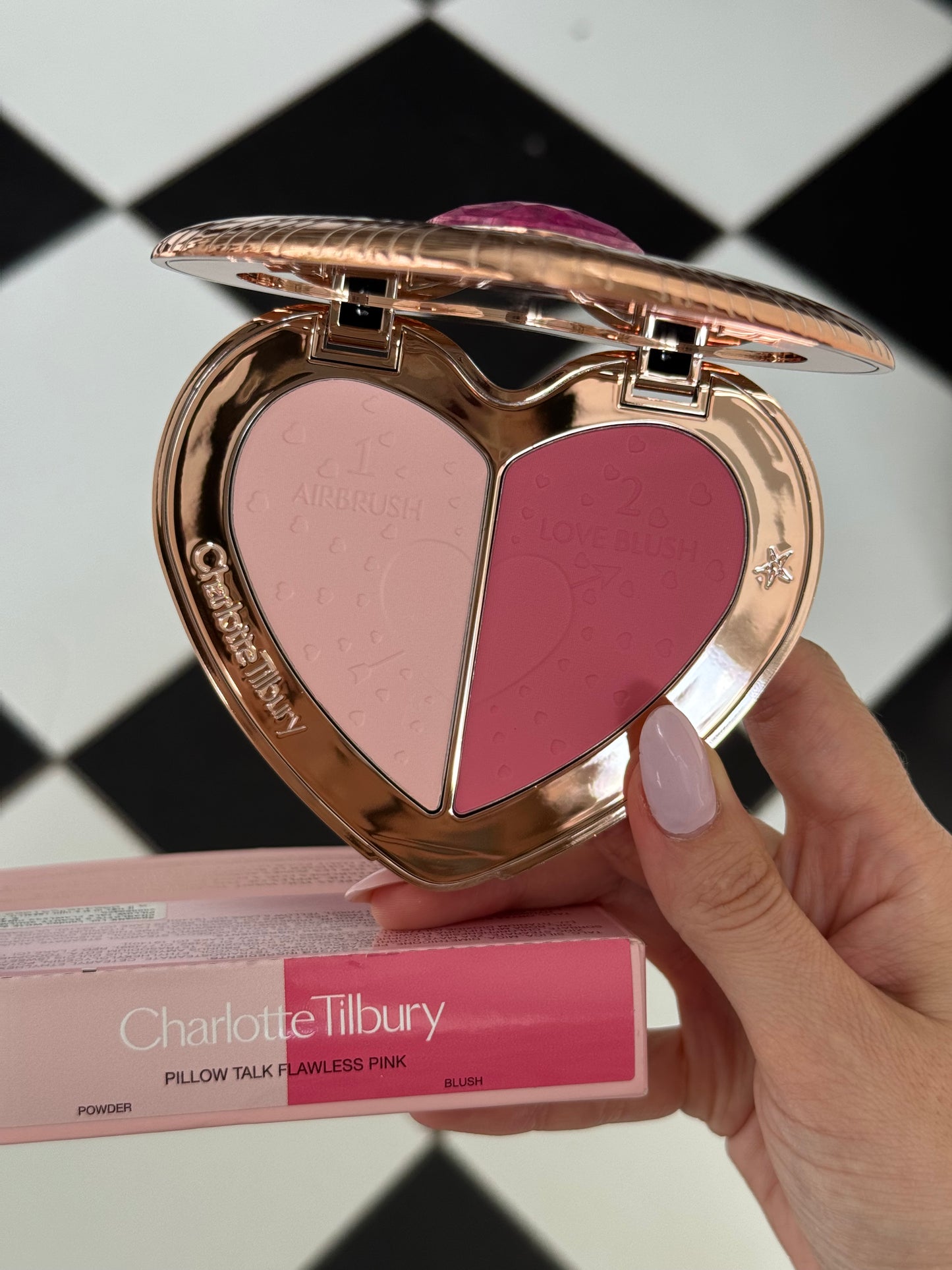CHARLOTTE TILBURY
Charlotte's Beauty Soulmates Face Palette - Pillow Talk Flawless Pink