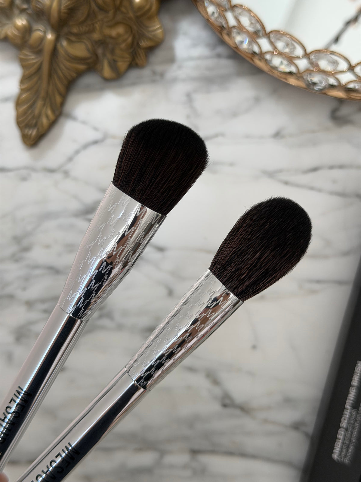 MESAUDA Angled Sculpting Cream Product Brush (F02)