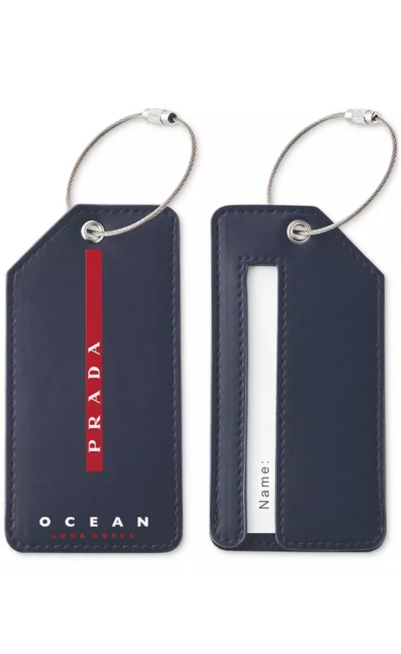 PRADA Luna Rossa Luggage Tag