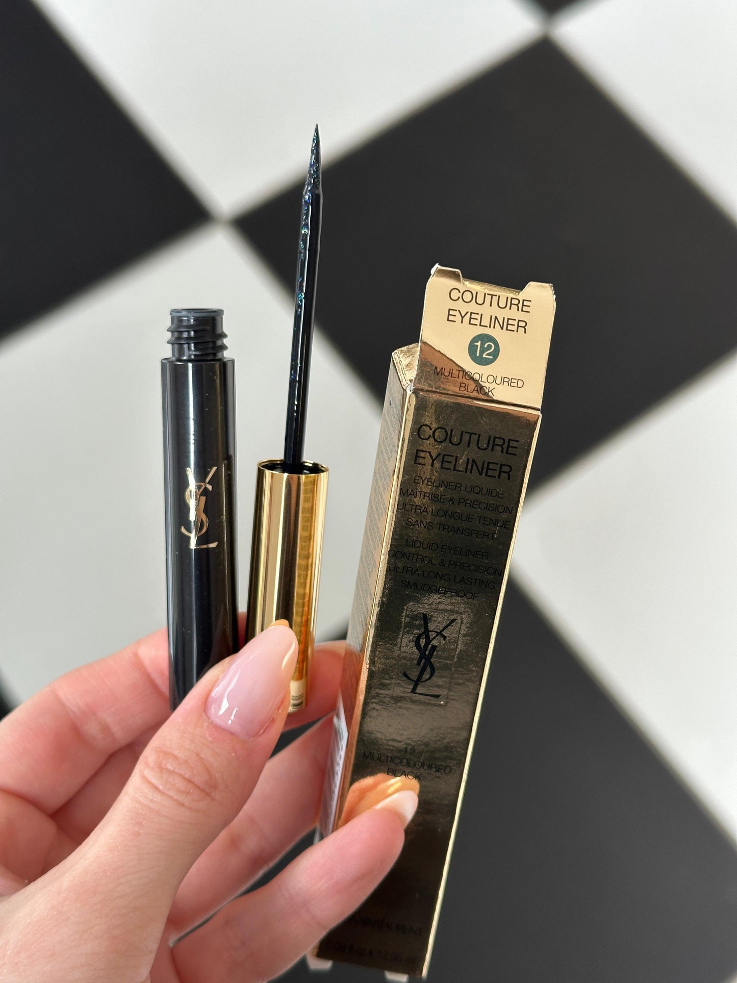 YSL Couture Eye Liner Liquid - Precision, Ultra Long-Lasting (12)