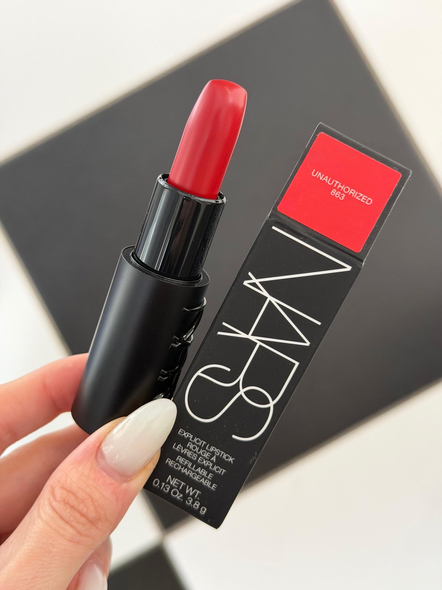 NARS Explicit Comfort Satin Lipstick - Unauthorized