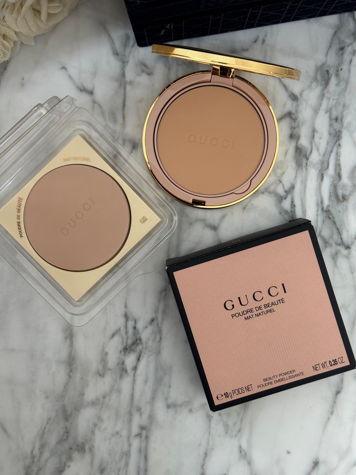 GUCCI Poudre De Beauté Mat Naturel - Face Powder (02)