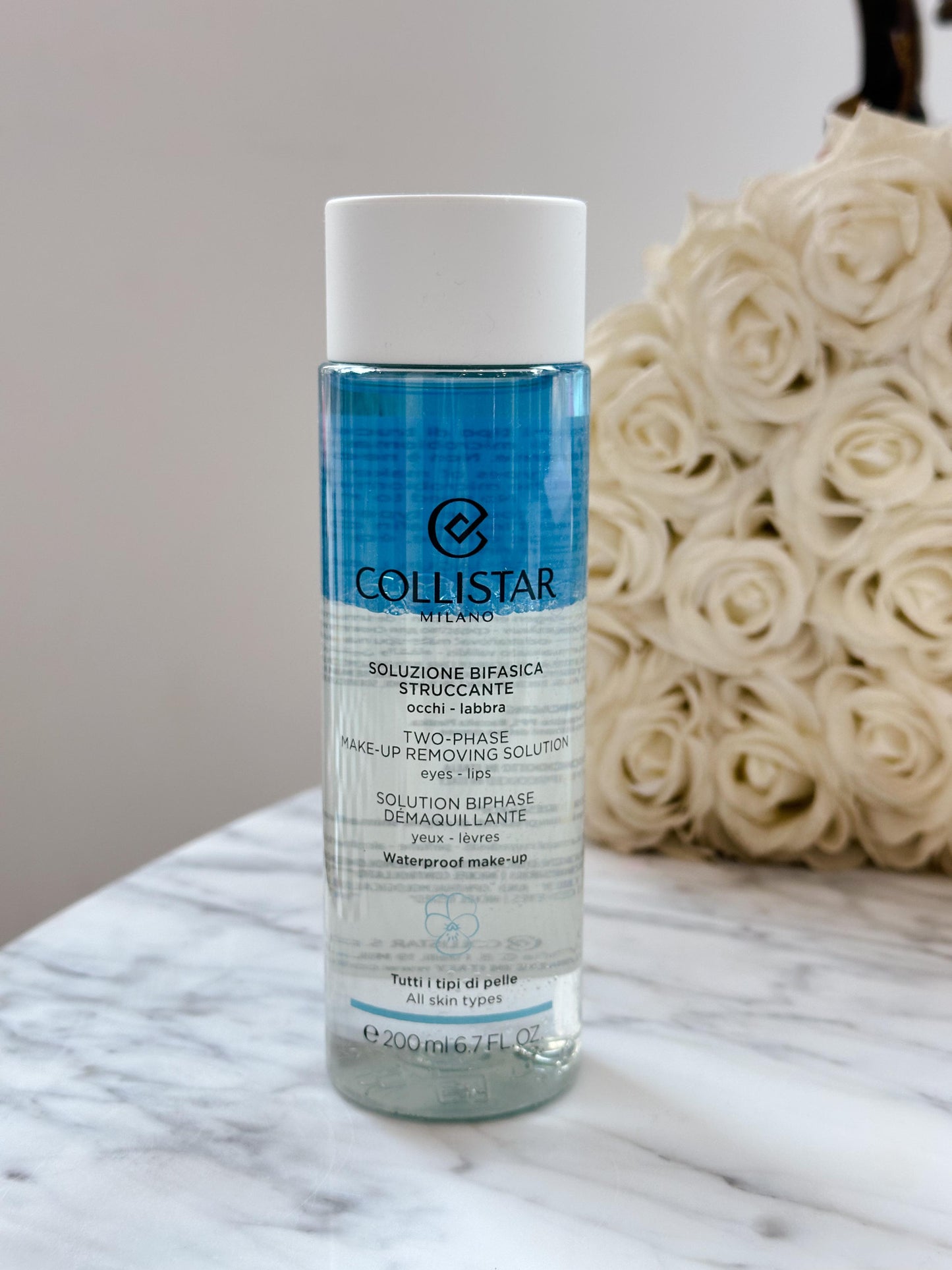 COLLISTAR
Two-Phase Waterproof Make-Up Removing Solution Eyes-Lips
All Skin Types