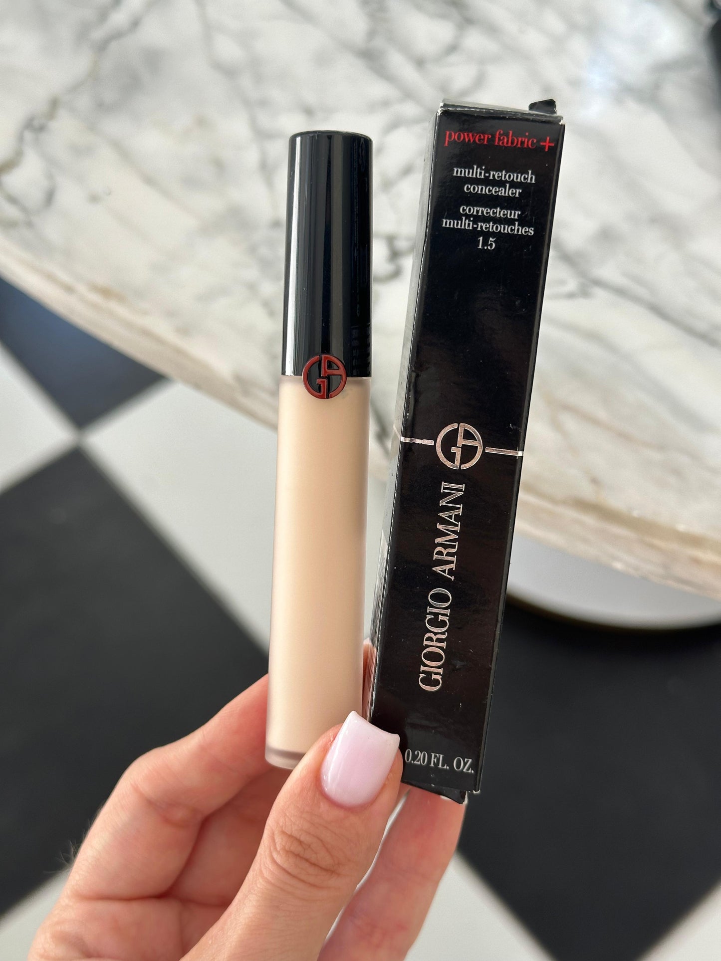 ARMANI Beauty
Power Fabric + Longwear Matte Multi-Retouch Concealer (1.5)