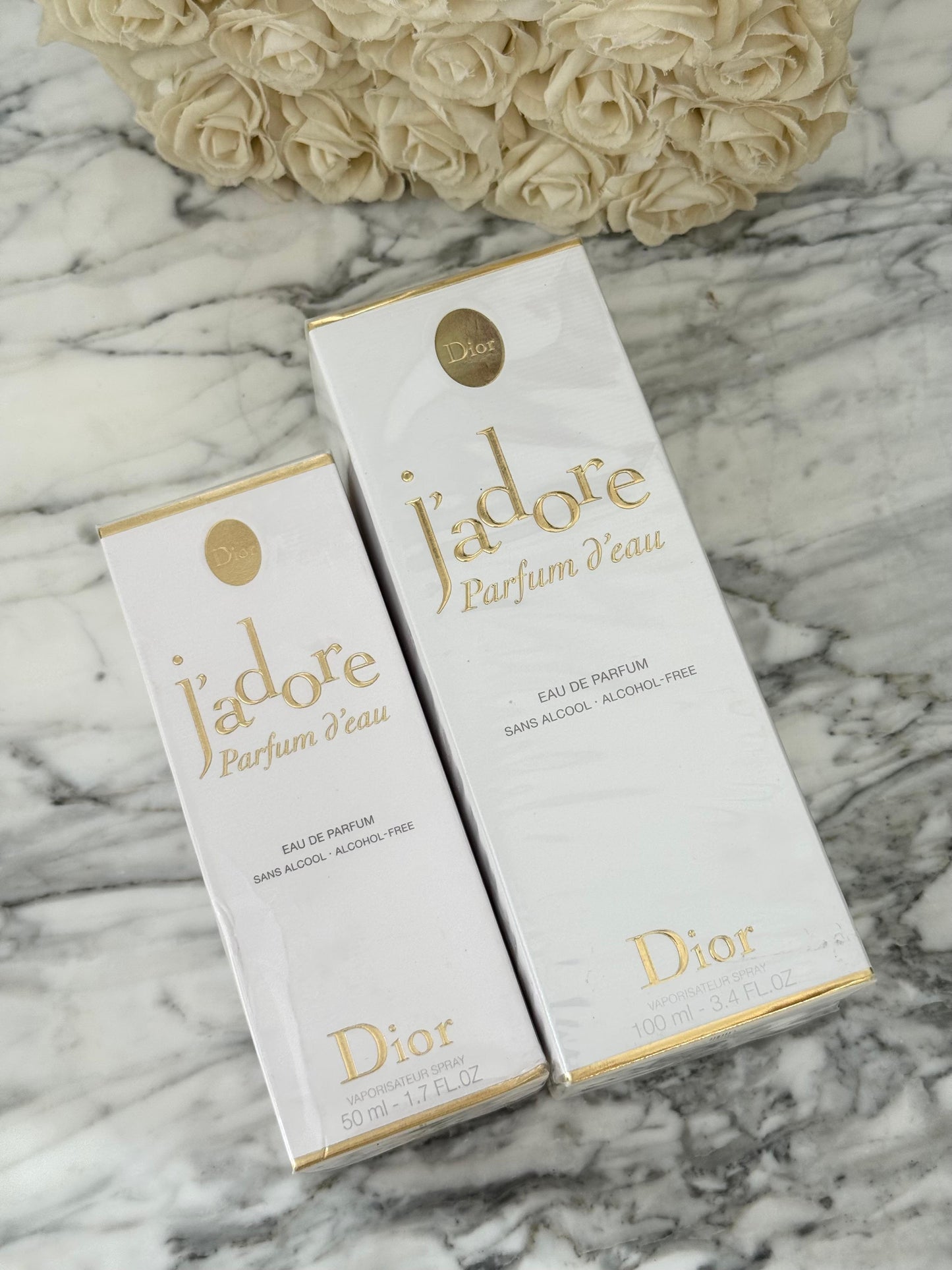 DIOR J’Adore Parfum D’Eau
Alcohol-Free Eau de Parfum - Floral Notes