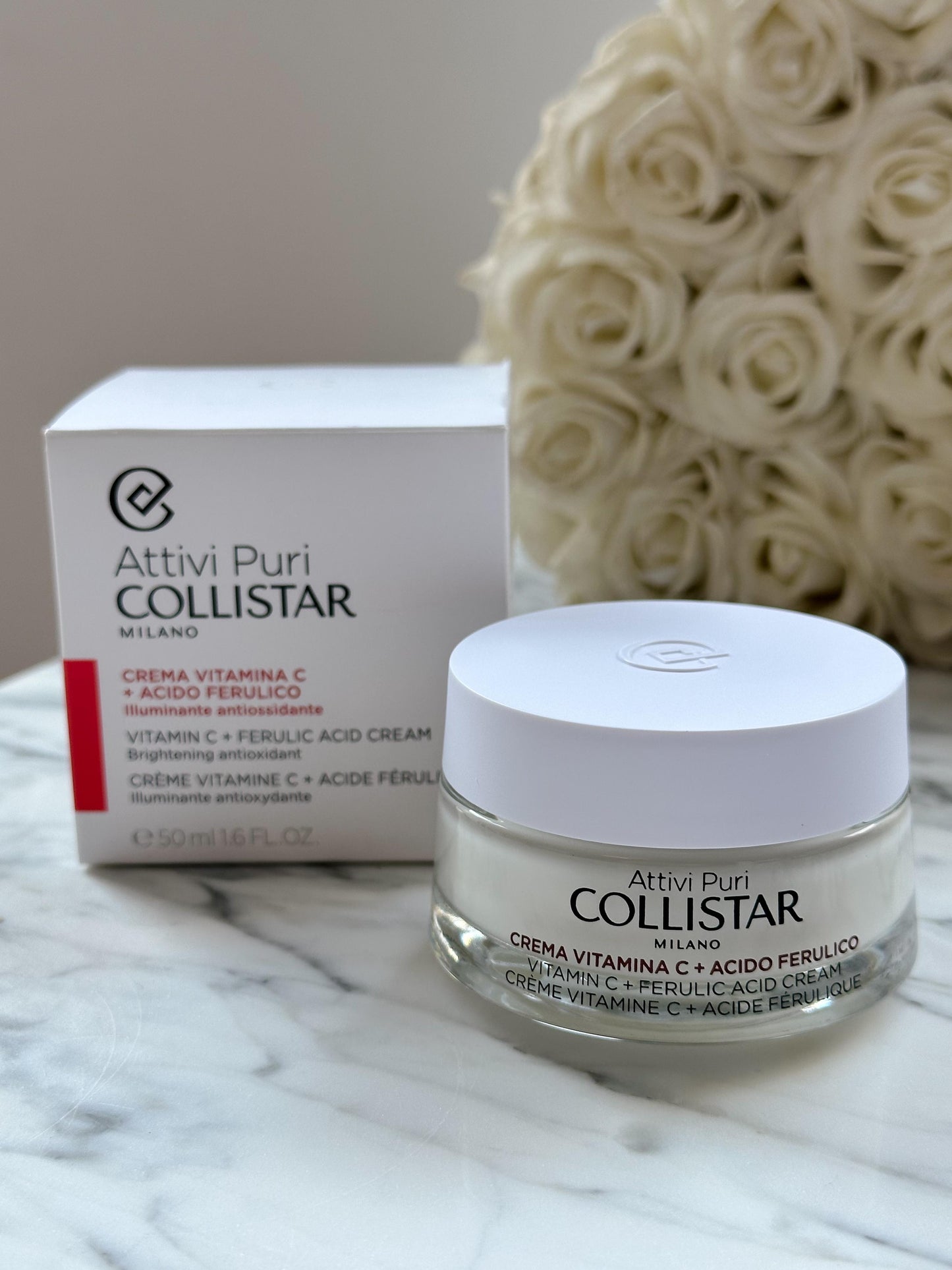 COLLISTAR
Attivi Puri Vitamin C + Ferulic Acid Cream
Brightening Antioxidant