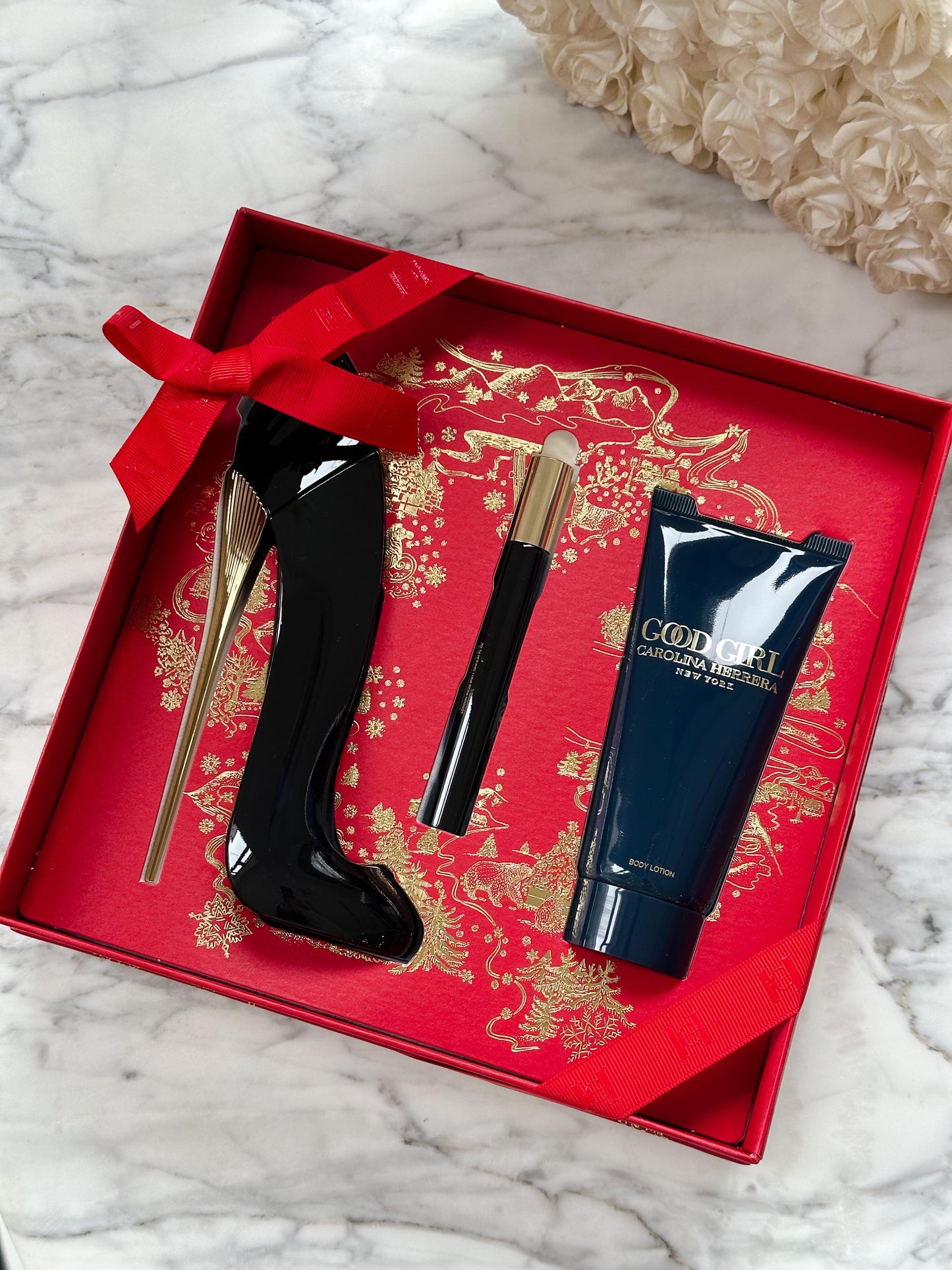 CAROLINA HERRERA Good Girl 80ml EDP Gift Set + 100ml Body Lotion + 10ml Mini