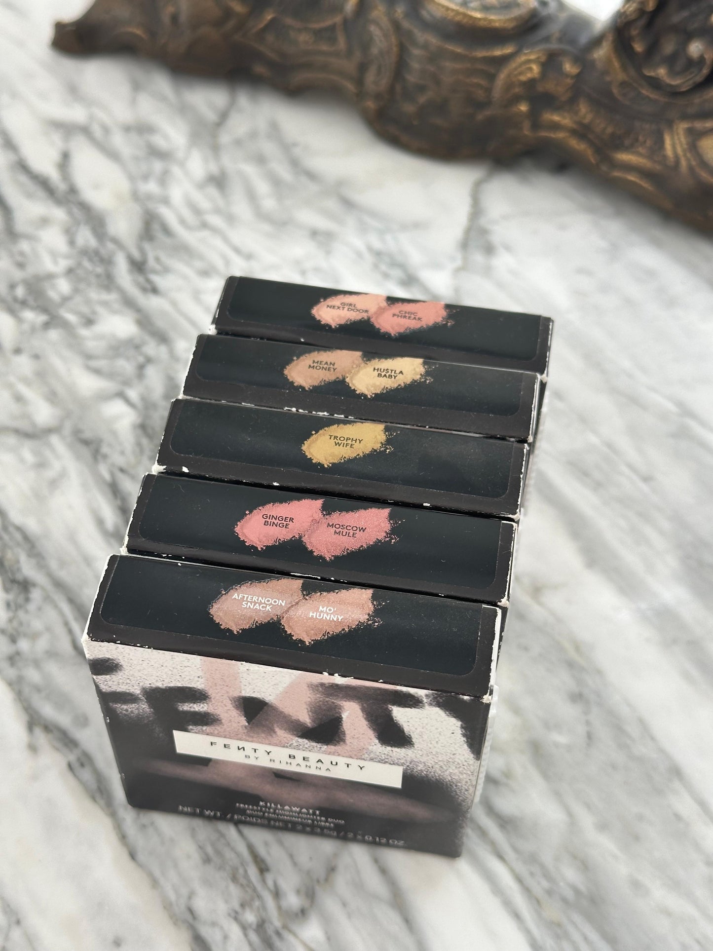 FENTY BEAUTY Killawatt Freestyle Highlighter Duo - Mean Honey/Huștla Baby