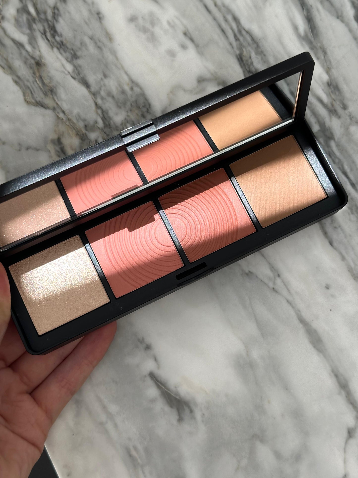 SMASHBOX Halo Sculpt + Glow Contour, Blush+ Highlighter Palette With Vitamin E