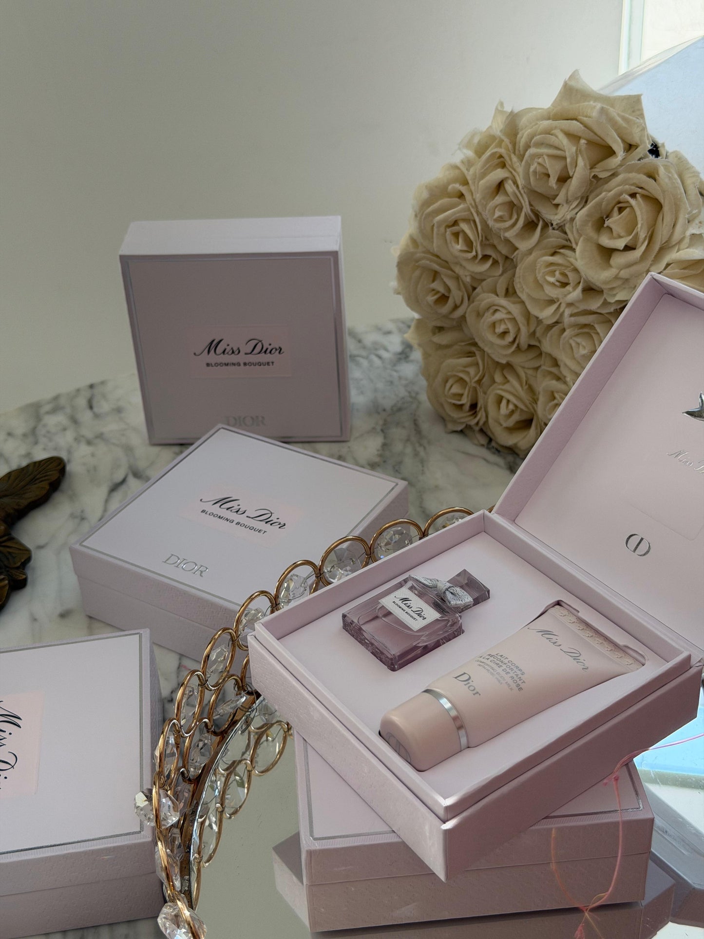DIOR Miss Dior Blooming Bouquet Eau De Toilette + Body Milk Gift Set