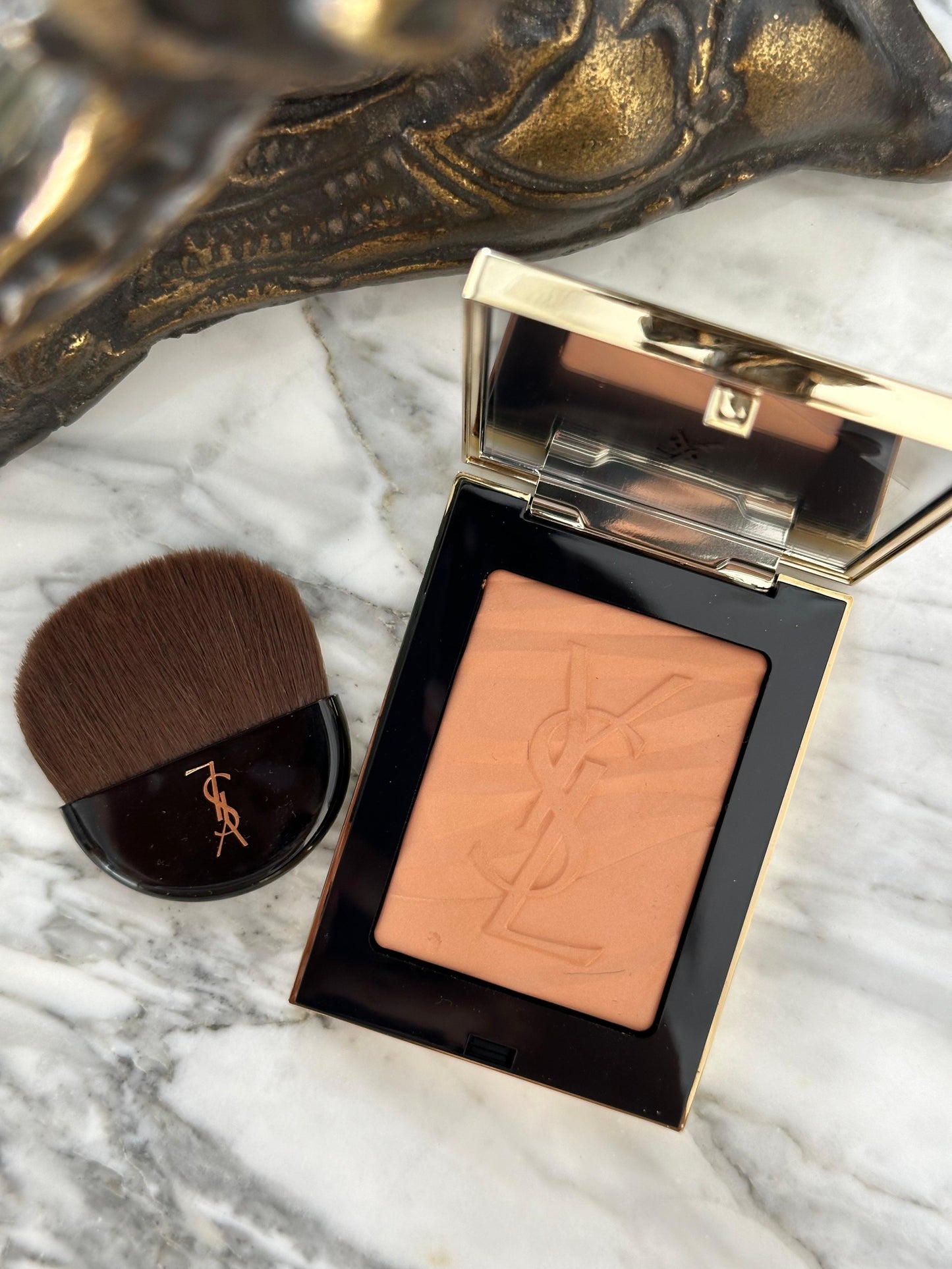 YSL Les Sahariennes Bronzing Stones Sun-Kissed Glow Creator
