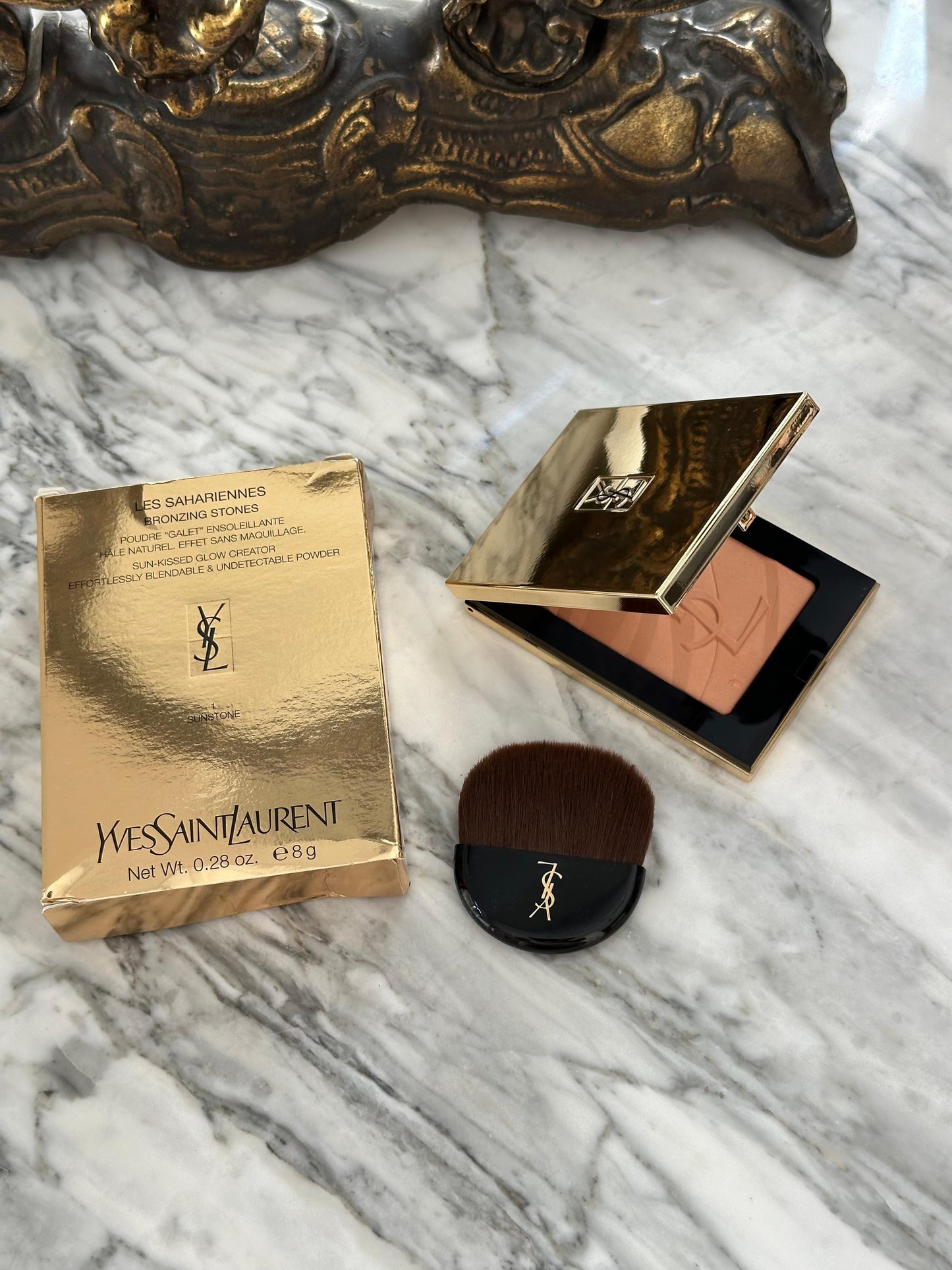 YSL Les Sahariennes Bronzing Stones Sun-Kissed Glow Creator