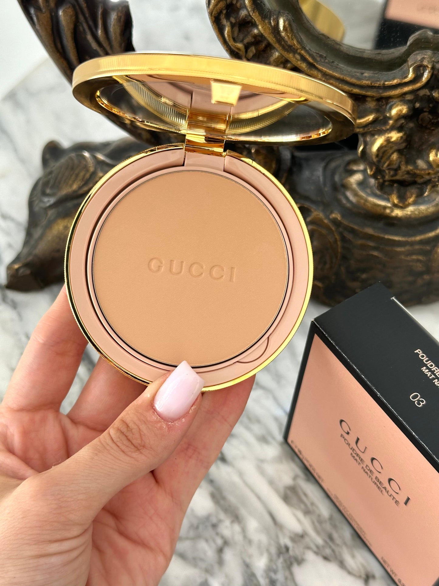 GUCCI Poudre De Beauté Mat Naturel - Face Powder (03)