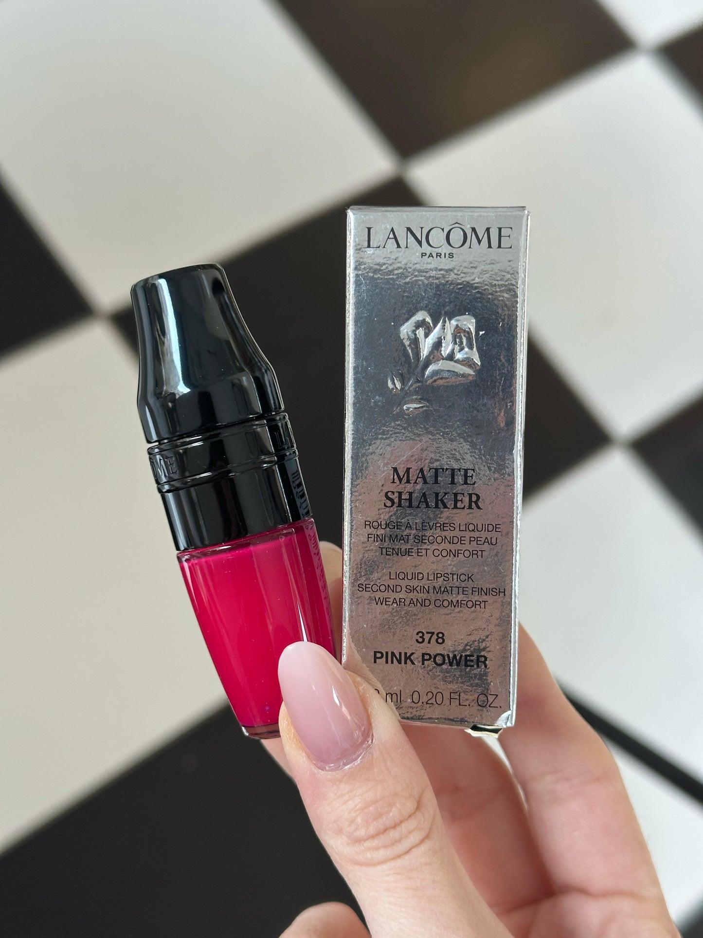LANCÔME Matte Shaker Liquid Lipstick - Long Lasting, Wear And Comfort