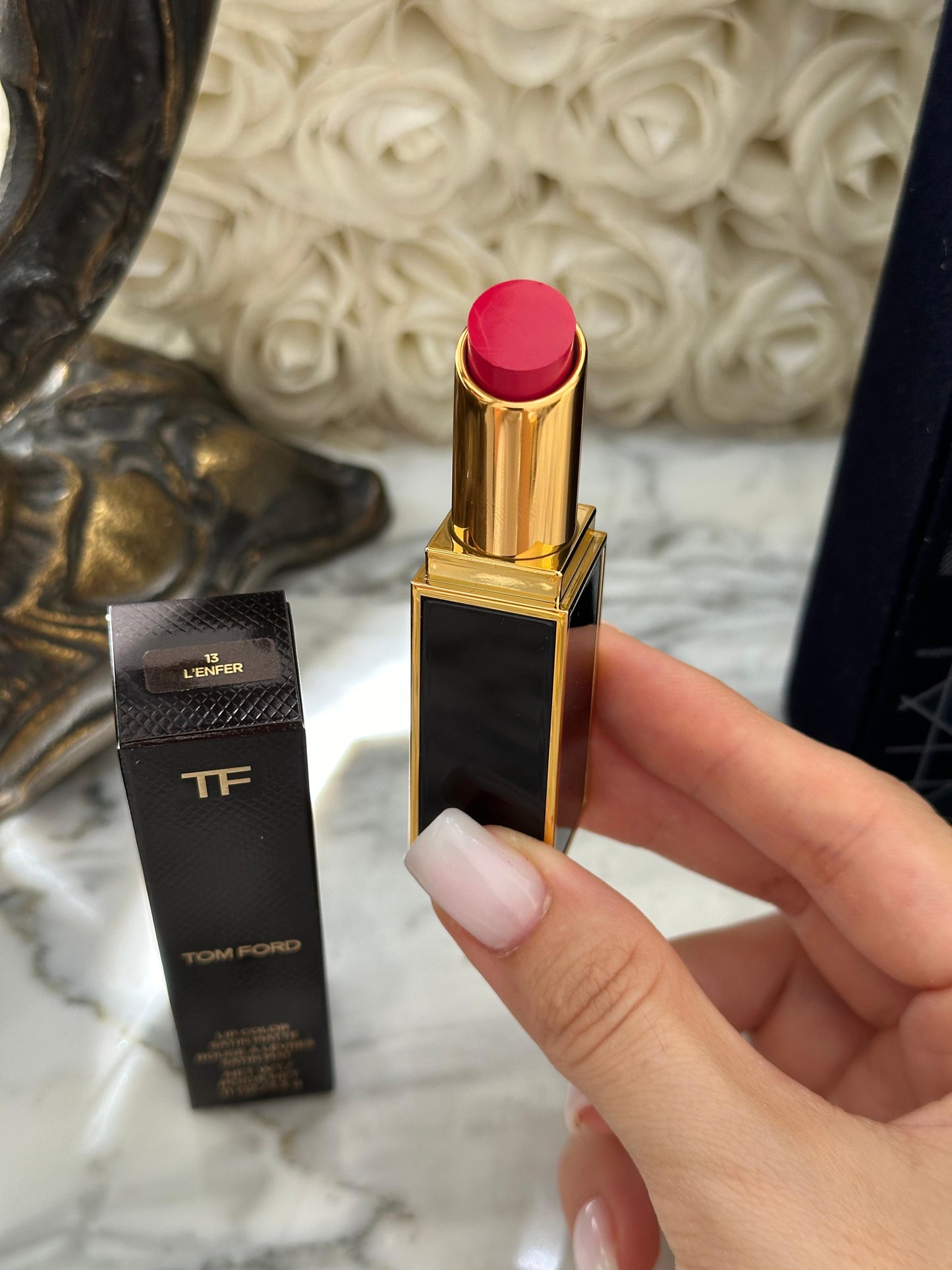 TOM FORD Lip Color Satin Matte Velvet-Soft, Longwearing Lipstick (13)