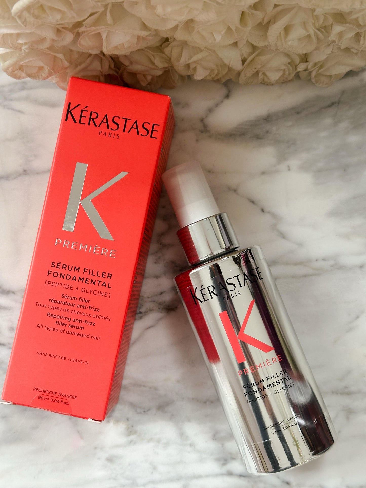 KÉRASTASE Première
Serum Filler Fondamental Repairing Anti-Frizz For All Types Of Damaged Hair