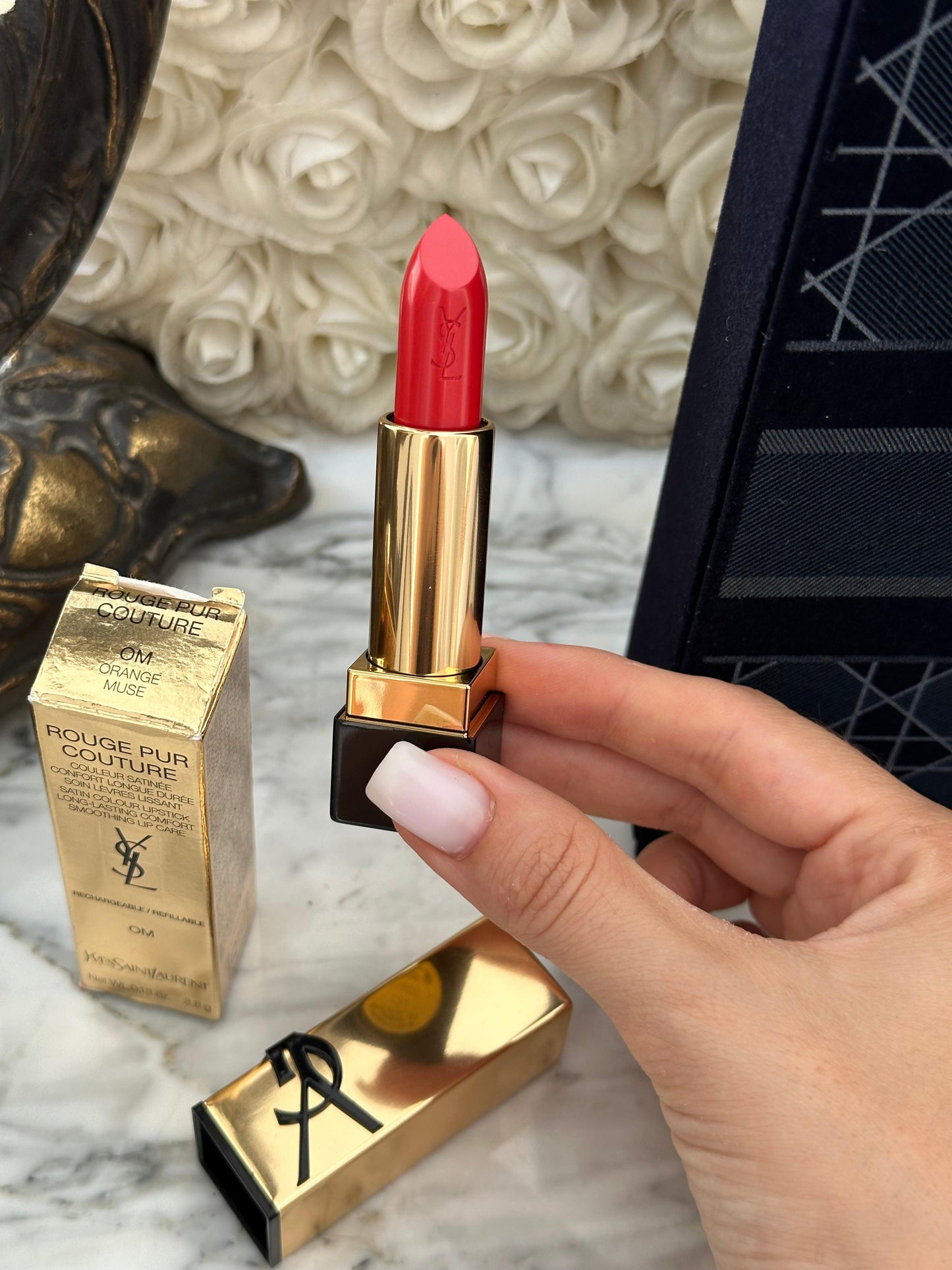 YSL Rouge Pur Couture Satin Lipstick - Long-Lasting And Smoothing Comfort