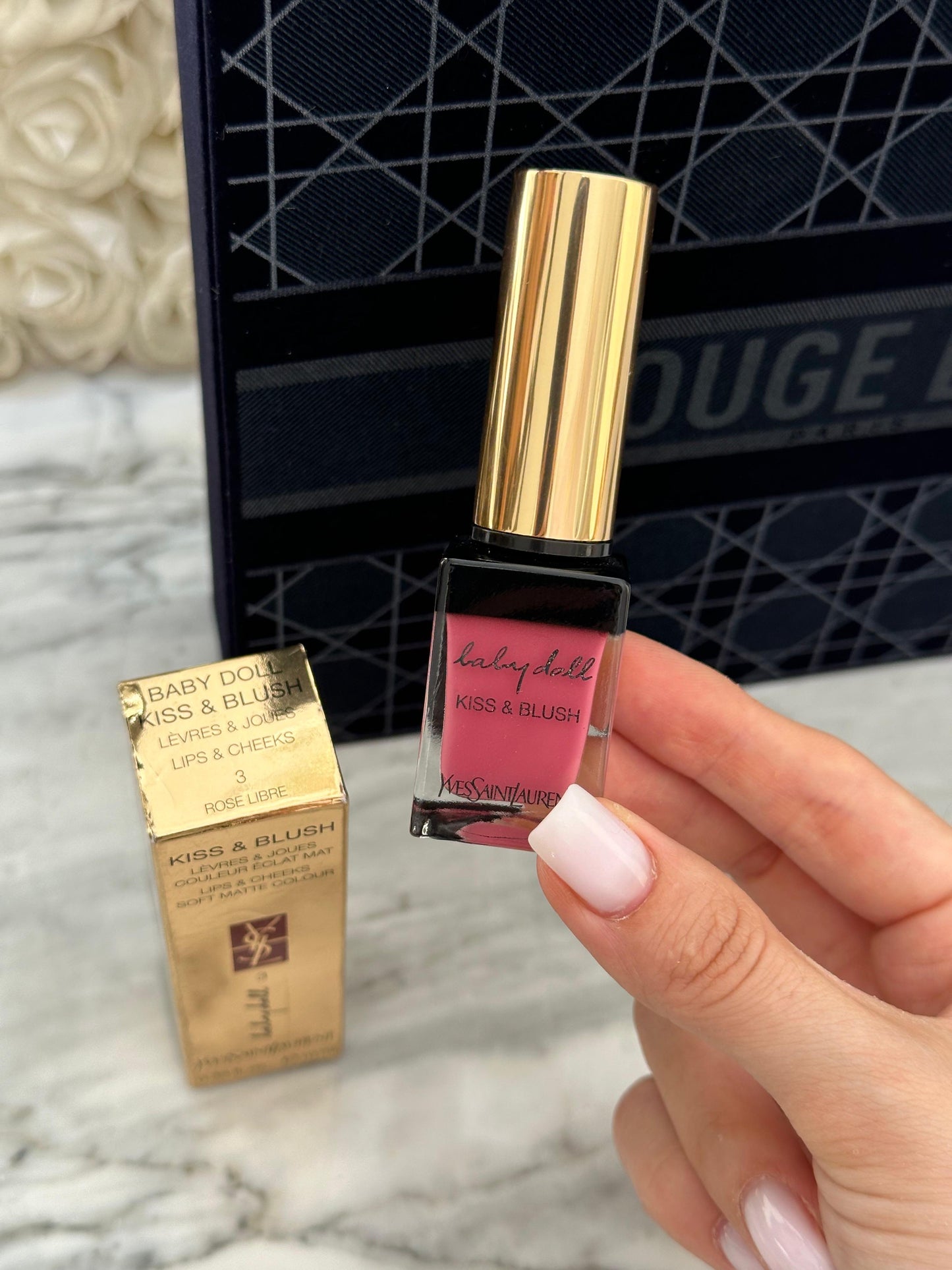 YSL Baby Doll Kiss & Blush Liquid Lipstick - Lips & Cheeks (3)