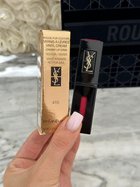 YSL Vernis À Lèvres - Glossy Stain Longwear Lipstick (410)