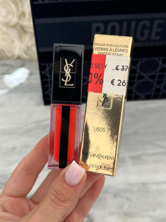YSL Vernis À Lèvres - Glossy Stain Longwear Lipstick (605)