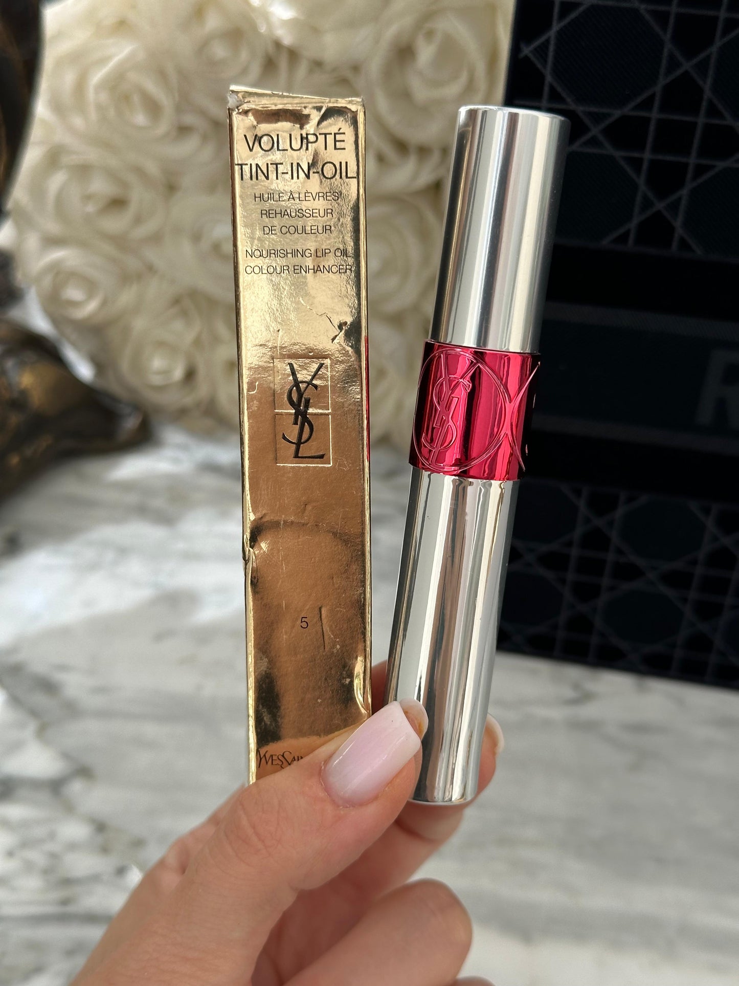 YSL Volupté Tint-in-Oil Nourishing Lip Gloss