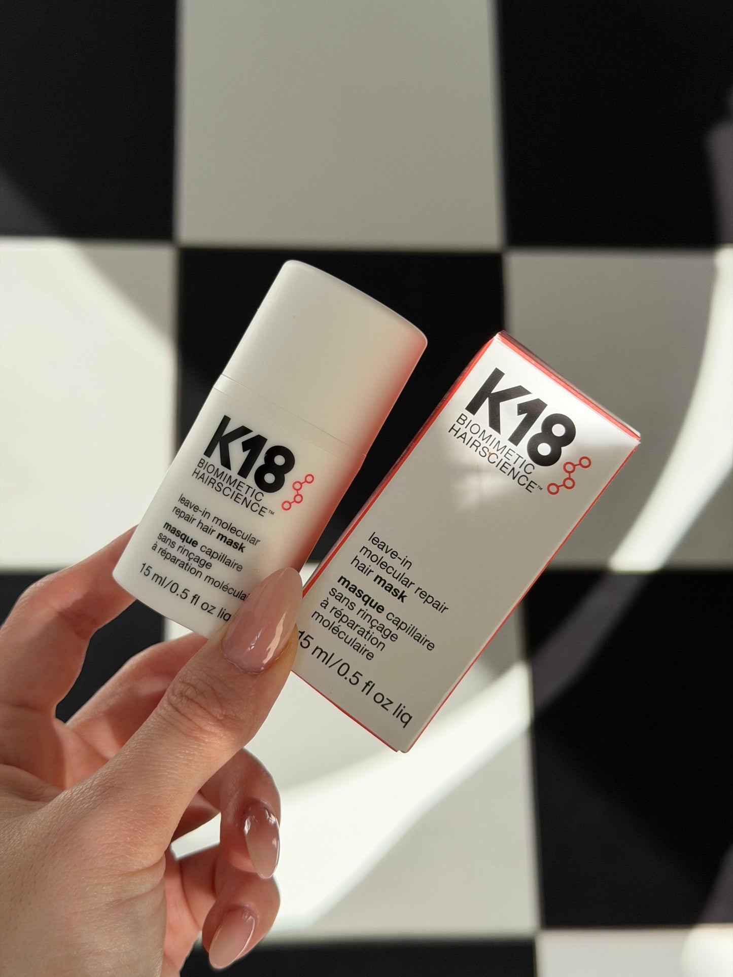 K18 BIOMIMETIC HAIRSCIENCE
Leave-In Molecular Repair Hair Mask
