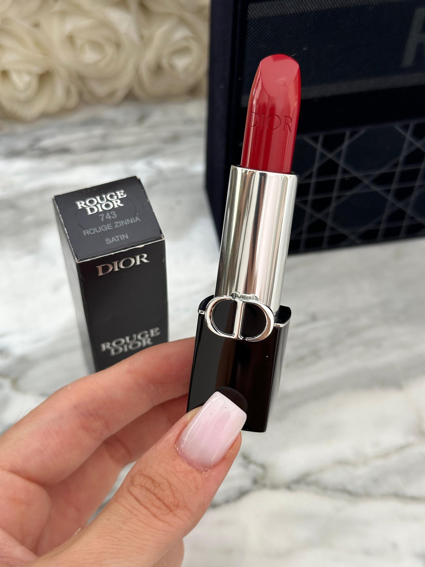 DIOR Rouge (New)
Lipstick Satin, Matte, Velvet (743) Hydrating Floral Lip Care - Long Wear
