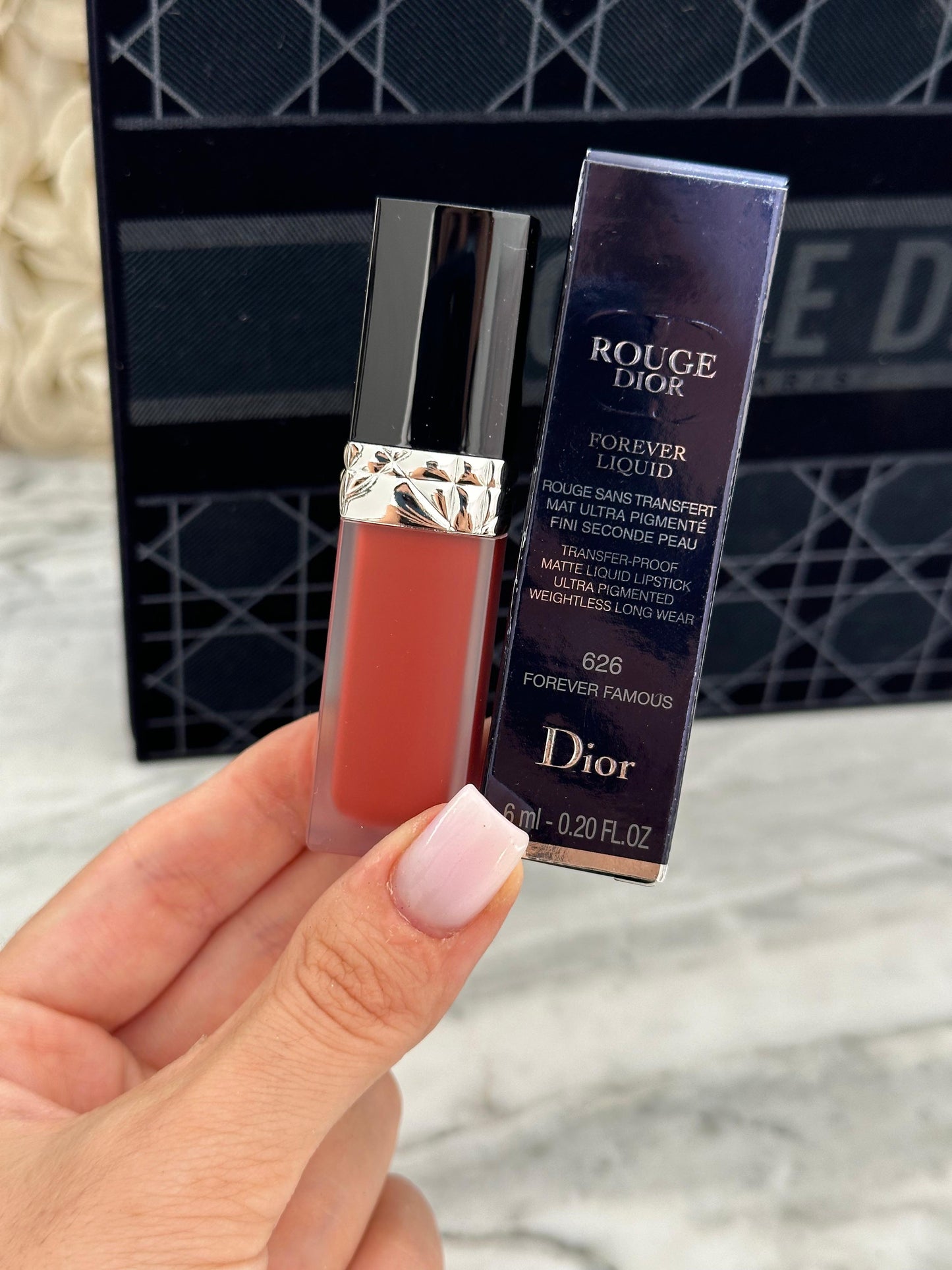 DIOR Rouge Forever Liquid (626)
Transfer-Proof Liquid Lipstick