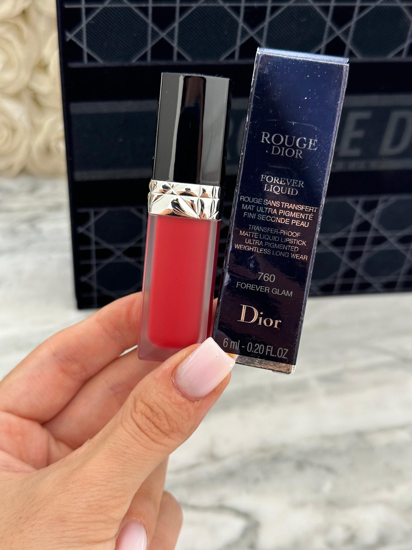 DIOR Rouge Forever Liquid (760)
Transfer-Proof Liquid Lipstick