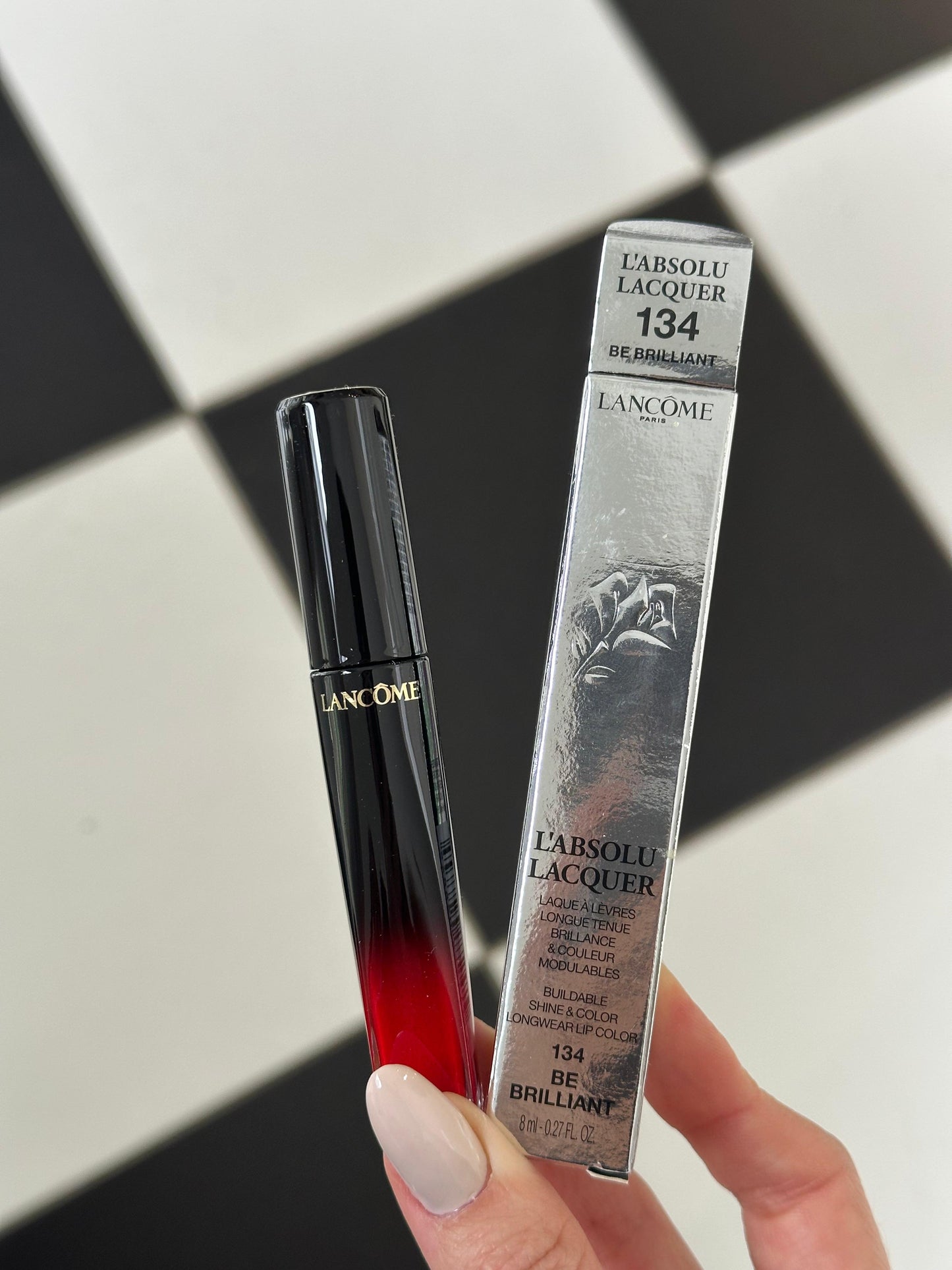 LANCÔME
L'Absolu Lacquer Long-Lasting Liquid Lipstick (134)