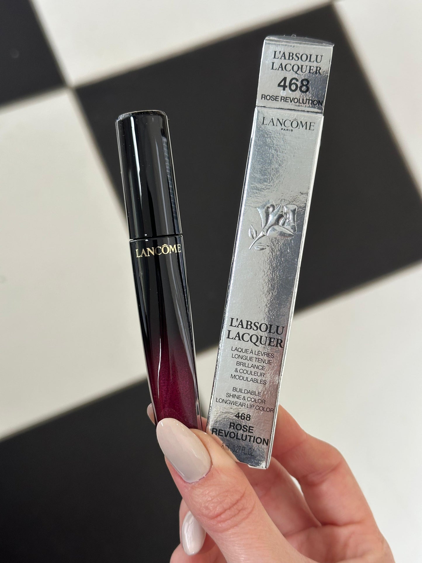 LANCÔME
L'Absolu Lacquer Long-Lasting Liquid Lipstick (468)