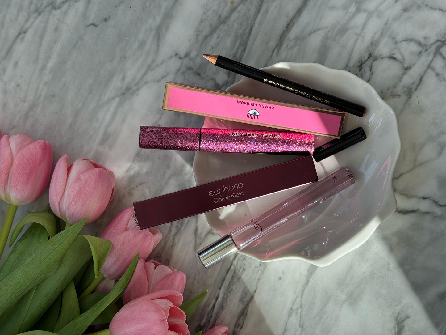 CK Euphoria + CHIARA Mascara + BECKHAM Lip Pencil Set 3.500ALL