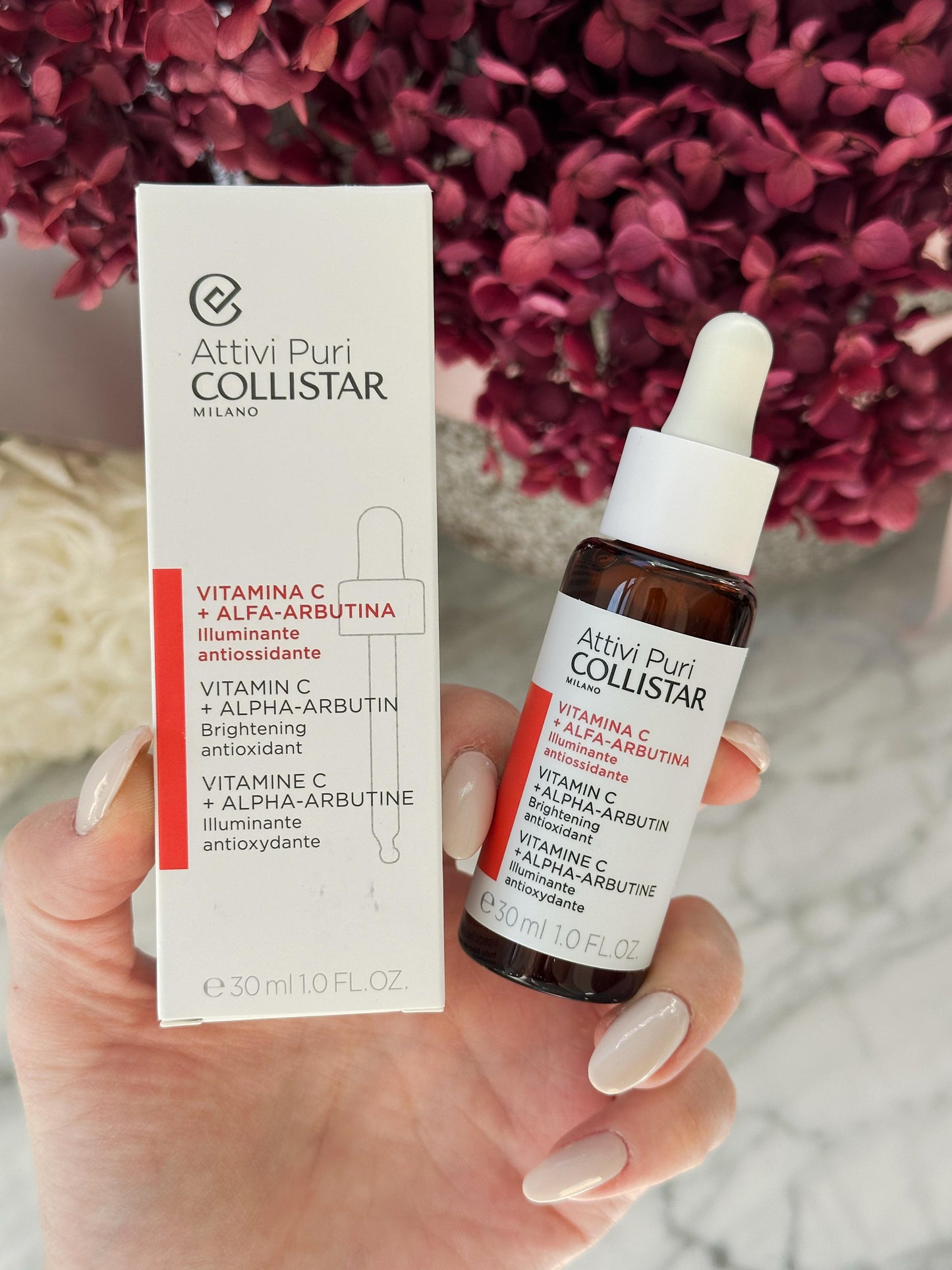COLLISTAR
Attivi Puri Vitamin C + Alpha-Arbutin
Brightening Antioxidant