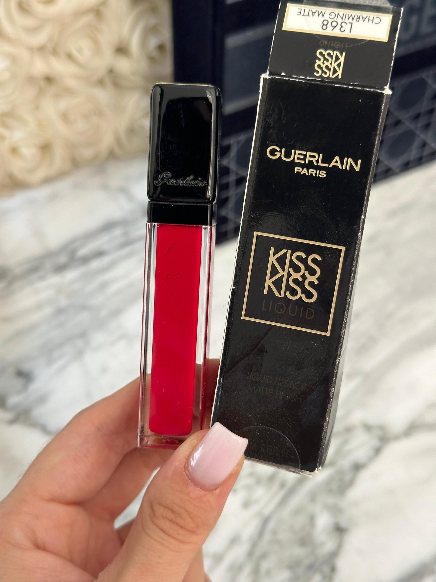 GUERLAIN
Kisskiss Liquid Lipstick Matte Finish