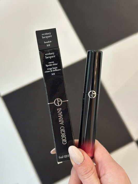 ARMANI Ecstasy Lacquer
Excess Lip Gloss Shine (502)