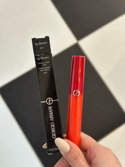 ARMANI Lip Maestro Velvet Liquid Lipstick (300)