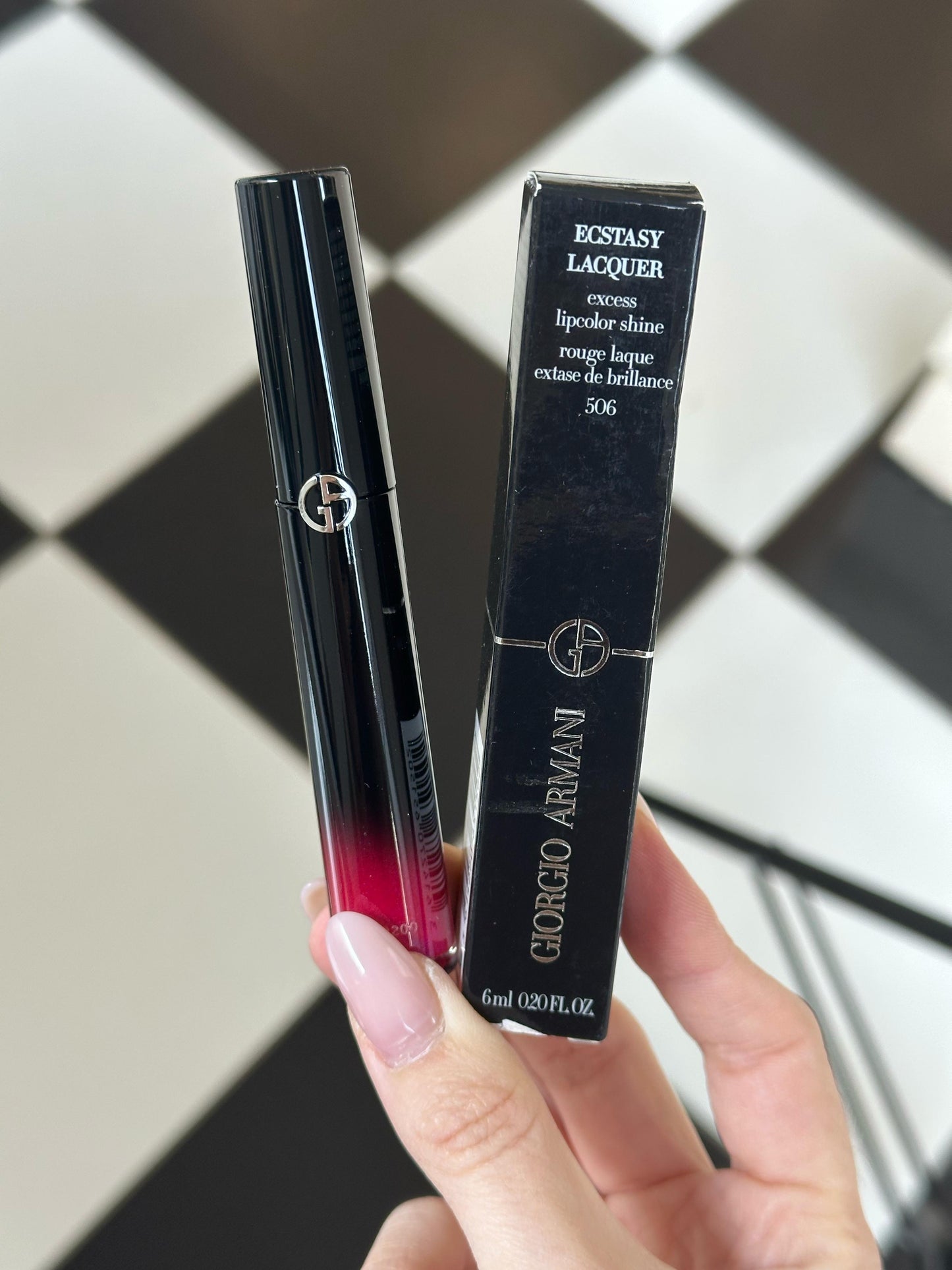 ARMANI Ecstasy Lacquer
Excess Lip Gloss Shine (506)