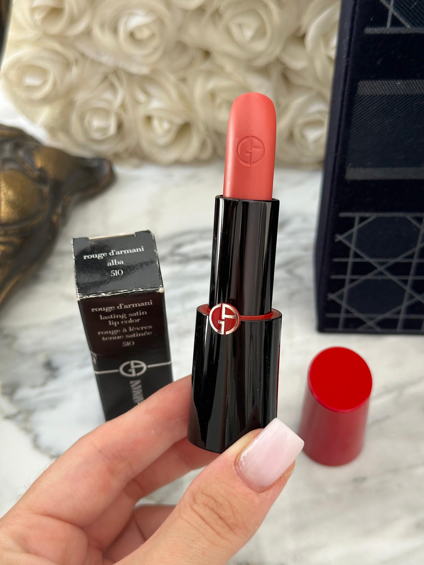 ARMANI Rouge D’Armani Matte/Sheer/Satin Lipstick (510)