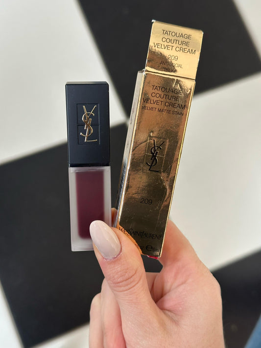 YSL Tatouage Couture Velvet Cream Liquid Lipstick (209)