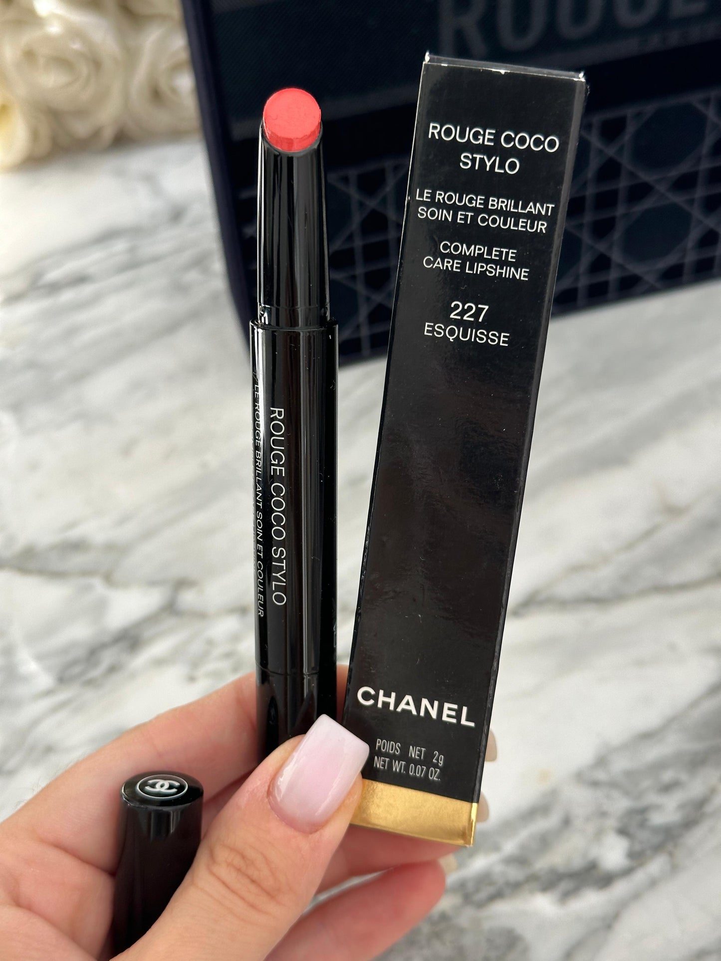 CHANEL
Rouge Coco Stylo Complete Care Lipshine (227)