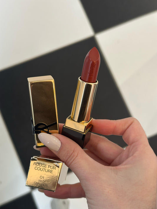 YSL Rouge Pur Couture Pure Colour Satiny Radiance Lipstick (01)