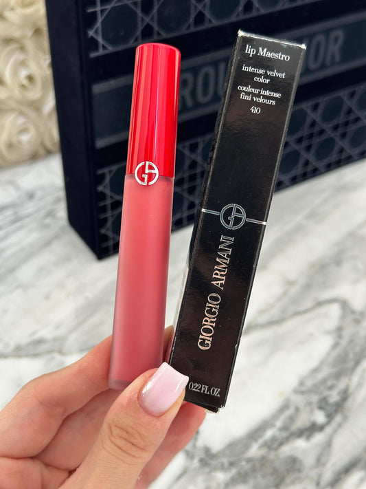 ARMANI Lip Maestro Velvet Liquid Lipstick (410)