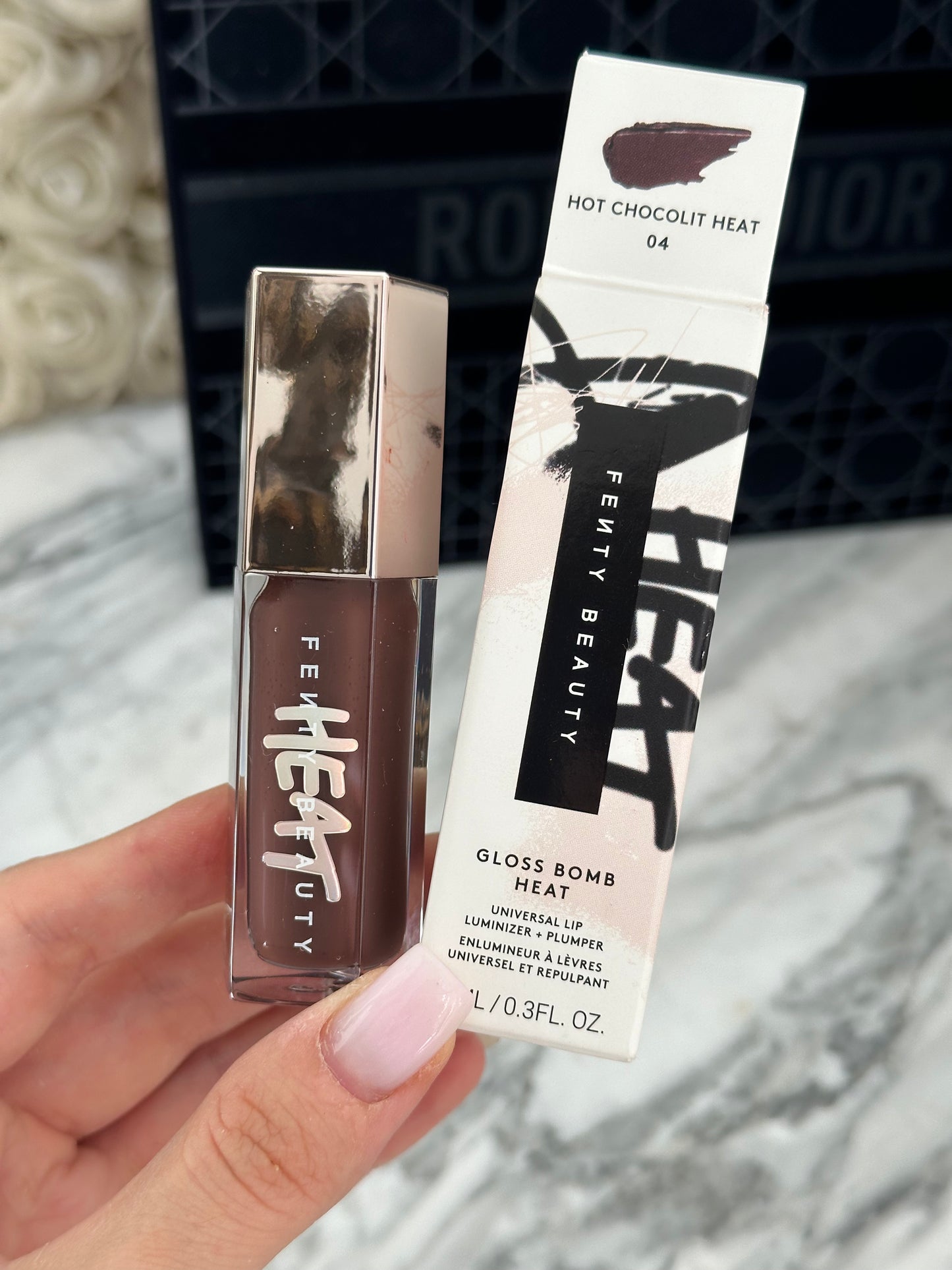 FENTY BEAUTY Gloss Bomb Heat (04) Universal Lip Luminizer + Plumper