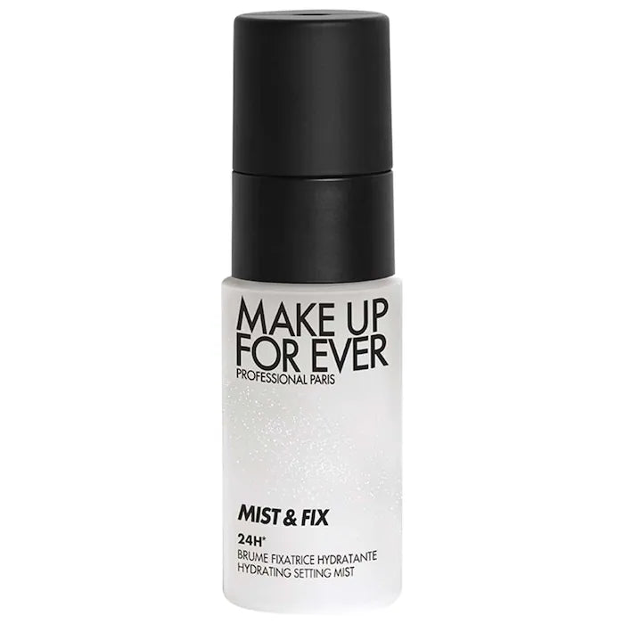 MAKE UP FOR EVER
Mist & Fix 24HR Hydrating Setting Spray Mini