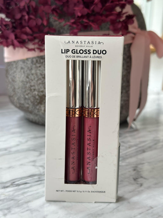 ANASTASIA BEVERLY HILLS Lip Gloss Duo (Metallic Rose/St.Tropez)