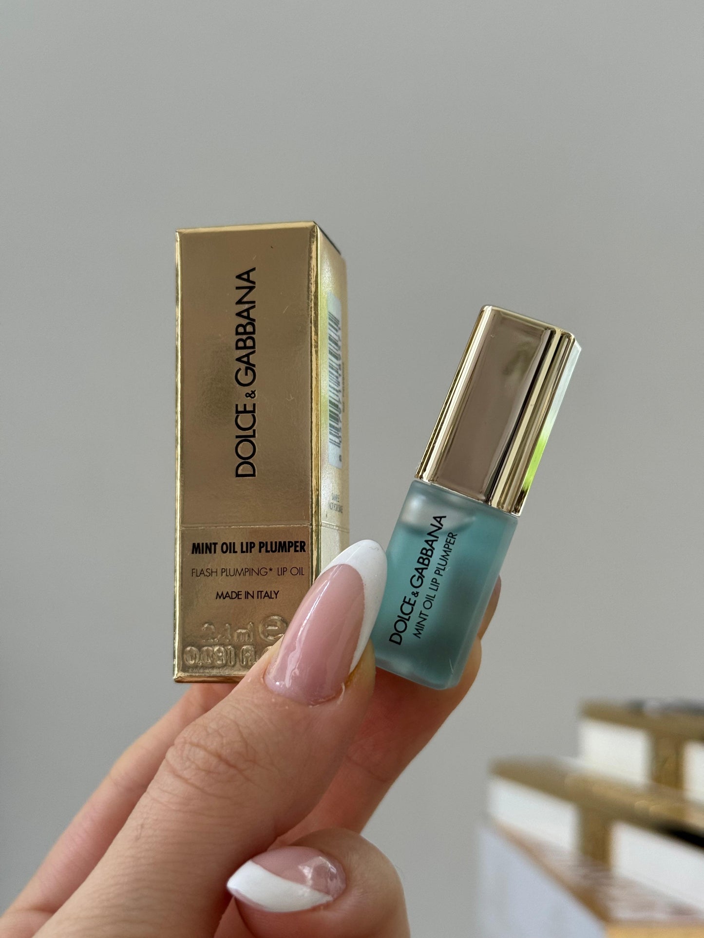 DOLCE&GABBANA Mint Oil Lip Plumper Mini