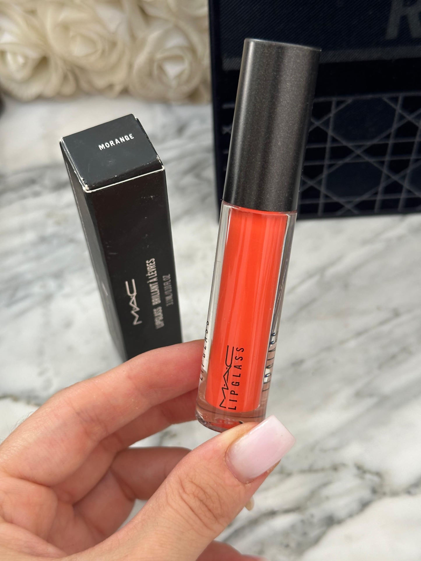 MAC Lipglass Brillant À Lèvres - Morange