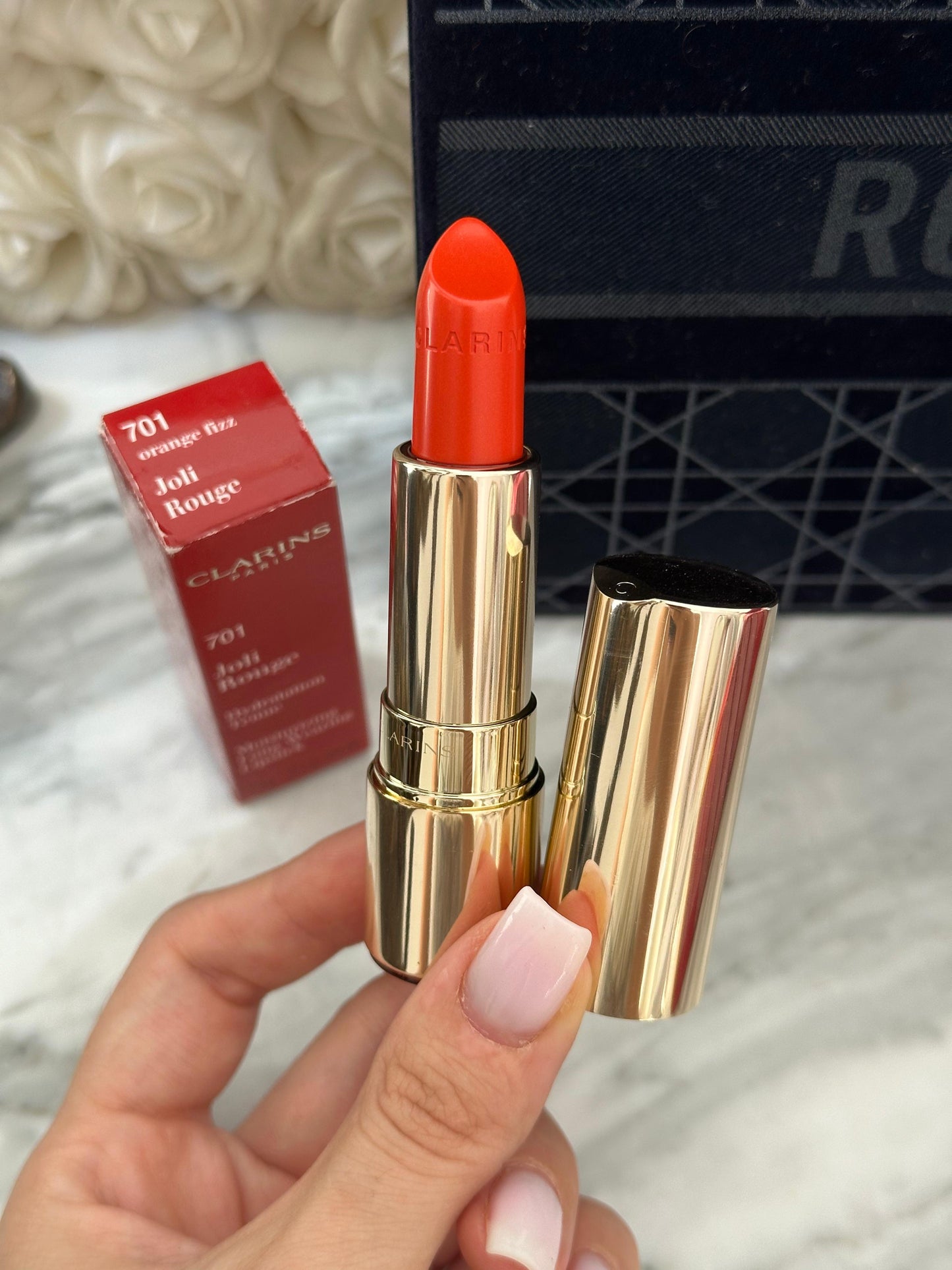 CLARINS Joli Rouge - Moisturizing Long Wearing Lipstick (701)