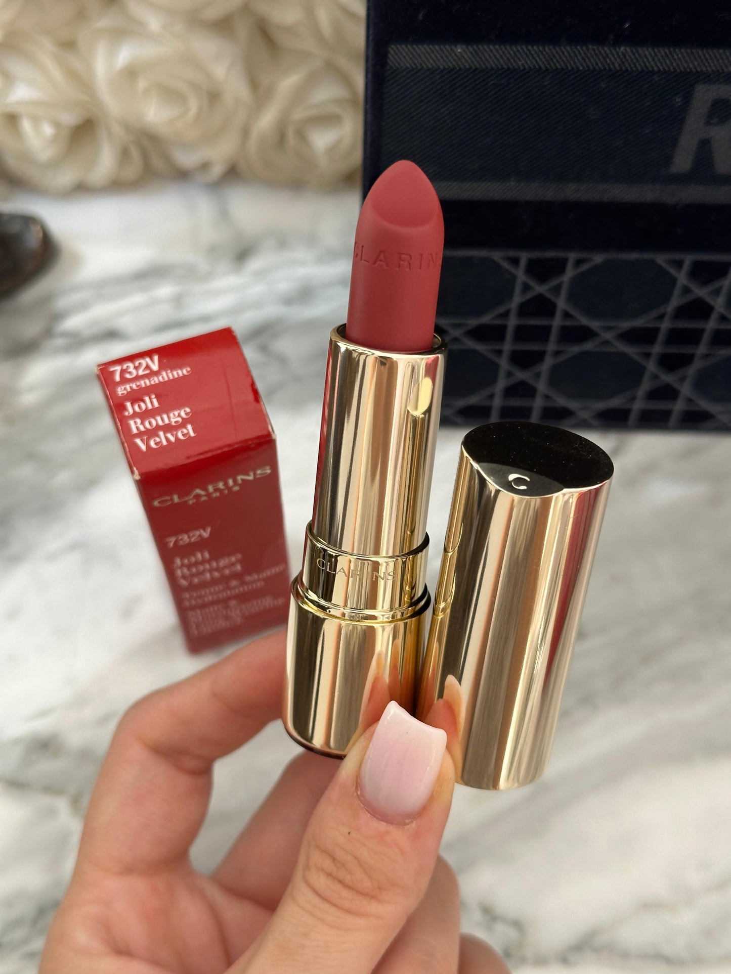 CLARINS Joli Rouge - Moisturizing Long Wearing Lipstick (732V)